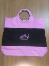 Soren Canvas Tote Bag w/Round Grommet Handles “We Bee Cruisin!” 17x 15x 4” - £23.84 GBP