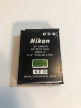 Nikon EN-EL12 (25780) 1050mAh Li-Ion Battery For Coolpix Genuine - £8.15 GBP
