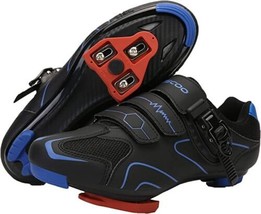 Kescoo Unisex Cycling Shoes with Installed Delta Cleats - Men 5.5    Woman 7.5 - £35.23 GBP