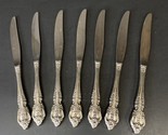 Oneida SSS Renoir Pembrooke Stainless Flatware Set Of 7 Dinner Knives - $14.90