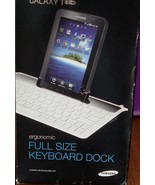 Samsung Galaxy Tab Ergonomic Full Size Keyboard Dock - BRAND NEW IN BOX - $1,507.73 MXN