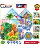 Pop-Up Jungle Adventure Tent for Kids with Lifelike Animal Sounds &amp; Acti... - $1,290.26 MXN