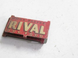 LIONEL PART - &quot;GOOD FOR PARTS&quot; - TWO METAL RIVAL STATION SIGNS - SR134 - £2.75 GBP