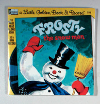 Disney - Frosty the Snowman (7&quot;) (1951) [SEALED] Vinyl • Christmas Golden Book - £12.99 GBP