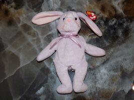 TY Floppity Bunny Beanie Baby  Star'd Tush 1996 Rabbit Vintage NWD - $31.50