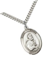 Sterling Silver St. Peter The Apostle Pendant 24 - £218.74 GBP
