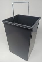 Hailo Easy Cargo 30 Replacement Waste Bin – 15L Pullout, Gray, German Qu... - $78.16 CAD