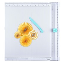 Paper Trimmer Scoring Board: 12 X12 Inch Craft Paper Cutter - Folding & Scorer F - £30.59 GBP