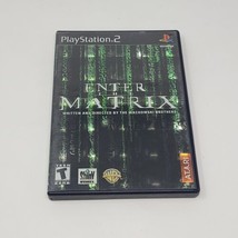Enter the Matrix Greatest Hits Sony PlayStation 2 2003 With Manual PS2 Tested - £12.61 GBP