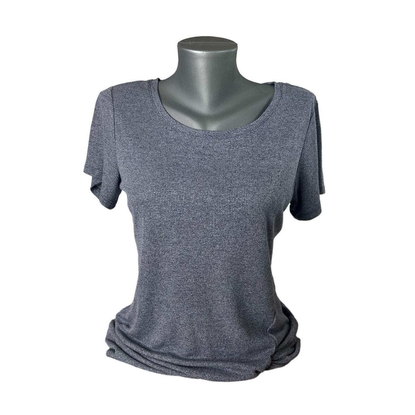 Green Tea Women&#39;s Comfortable Ribbed Short Sleeve T-Shirt Shirt Top Size... - $9.90
