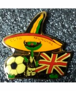 Pique 1986 Mexico World Cup England Flag  Pin  - $20.44 CAD