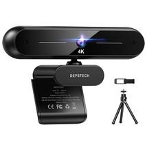 4K Webcam, Webcam With Microphone Autofocus Hd Web Camera With Sony Sensor, Priv - $107.99