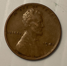 1941 Wheat Penny No Mint Mark Ungraded - $29.70