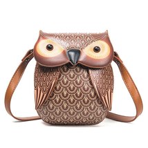 Cute Owl Design Women Purses and Handbags Fashion Ladies Shoulder Bag Female Ani - £28.90 GBP