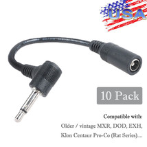 10Pcs 3.5Mm Dc Power Supply Converter Cable For Klon Ehx Klon Rat Effect... - $35.99