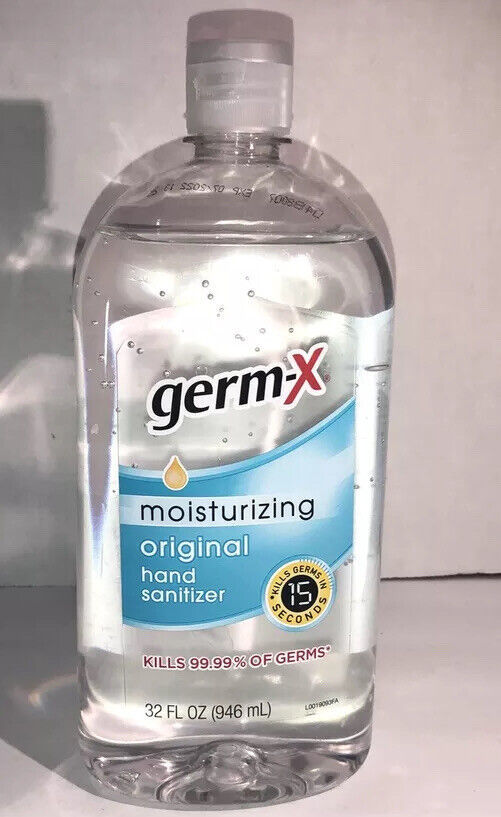 SHIP SAME BUS DAY Germ-X Original No-Water Moisturizing Hand Sanitizer 1... - $8.79