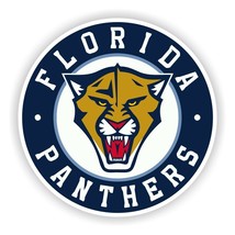 Florida Panthers Round Precision Cut Decal / Sticker - £2.70 GBP+