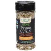 Frontier Prime Cuts Citrus Pepper Blend, Organic, 4.09 Ounce - $9.85