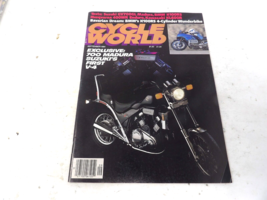 September 1984 Cycle World Magazine Suzuki Madura 700 - $223.03 MXN