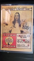 JANIS JOPLIN - ORIGINAL VINTAGE 1967 CARDBOARD 14 X 20 BERKELEY CONCERT ... - $541.19 CAD