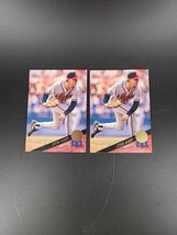 1993 Leaf Steve Avery #121 Series One Atlanta Braves Baseball Card Lot Of 2 - £1.49 GBP