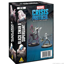 Marvel Crisis Protocol Miniatures Game Black Swan &amp; Supergiant - $37.56