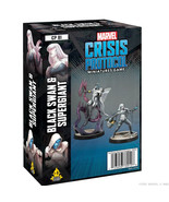 Marvel Crisis Protocol Miniatures Game Black Swan &amp; Supergiant - $37.56
