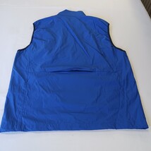 Alliance Fashion Men's Blue Full Zip Pockets Sleeveless Vest Size XL image 14
