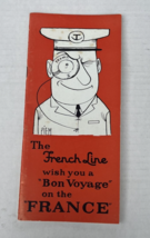 the French Line Wish You a Bon Voyage on the France Time Table Schedule - £33.91 GBP
