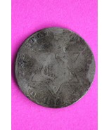 Dateless Trime 3 Three Cent Silver Dime Low Grade Bent Cull Exact Coin S... - $25.74 CAD