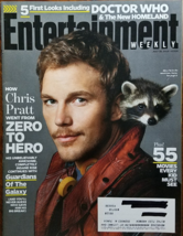 CHRIS PRATT in Guardians of the Galaxy, Boyhood @  Entertainment Weekly JUL 2014 - £3.15 GBP