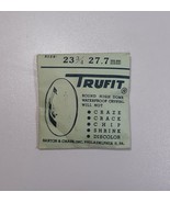 Watch Crystal 23.75&quot; 27.7mm Barton Chase Trufit Waterproof High Dome Rep... - $13.17 CAD