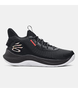New - Under Armour Curry 3Z7 Basketball Shoes Black/White/Orange Size 11.5 - $1,222.54 MXN