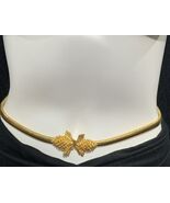 Mimi di N Omega Dragon Serpentine Belt 28&quot;- 30&quot; Gold Metal Skinny 1976 V... - €56,61 EUR