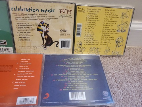 Lot of 5 Childrens/Kids CDs: Holiday Favorites, Celebration Music, Nursery Rhyme Item image 3