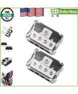Dual Pack 4-Way Car Amplifier Power Distribution Blocks - Long-lasting Q... - $526.10 MXN