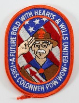 Vintage 1985 Colonneh 137 Pow Wow Powell WWW OA Boy Scouts BSA Camp Patch - £8.93 GBP