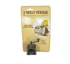 Vintage Holly Hobbie Metal DIE-CAST Collectors Miniatures Antique Coffee Grinder - £18.67 GBP