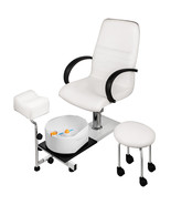 VEVOR Pedicure Unit Station Hydraulic Lift Chair &amp; Massage Foot Spa Beau... - £332.91 GBP