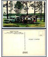 GEORGIA Postcard - Waycross, Georgia State Parks, Camper, Canoe &amp; Lake G41 - $2.84