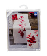 Vervaco Table Runner Counted Cross Stitch Kit 11.5&quot;X40.75&quot;-Red Christmas... - €39,83 EUR