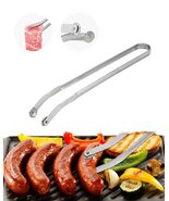 QKFU Stainless Steel BBQ Rotating Tongs for Meat and Vegetables 15 Inch - €11,30 EUR
