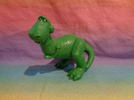 Disney Pixar Toy Story T Rex Rex Green Dinosaur PVC Figure Cake Topper - £2.36 GBP