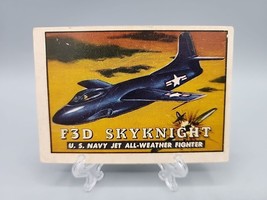 Aviation 1952 Friend or Foe #22 F-3D Skynight US Navy Jet All Weather Fi... - $6.98