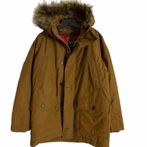 GAP Men&#39;s Utility Rain Jacket Coat Upcycle Puffer - £57.98 GBP