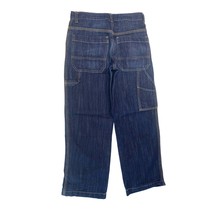 Old Navy Boys Size 12 Reg Jeans Dark Denim Painter Carpenter Pants - £18.78 GBP