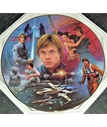 STAR WARS Luke Skywalker  The Hamilton Collection Collectors Plate 1996 - $24.99