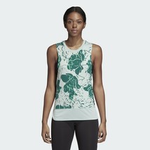 Adidas DQ1424 Athletic Sport Tank Top Ash Green 100% Cotton ( S ) Free Shipping - £52.69 GBP