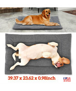 Large Dog Bed Pet Washable Mattress Cushion Dog Kennel Mat Pad Water Res... - £39.09 GBP