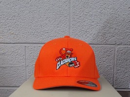 Flexfit WPHL Hockey Arkansas Glaciercats Embroidered Hat Ball Cap New - £21.22 GBP